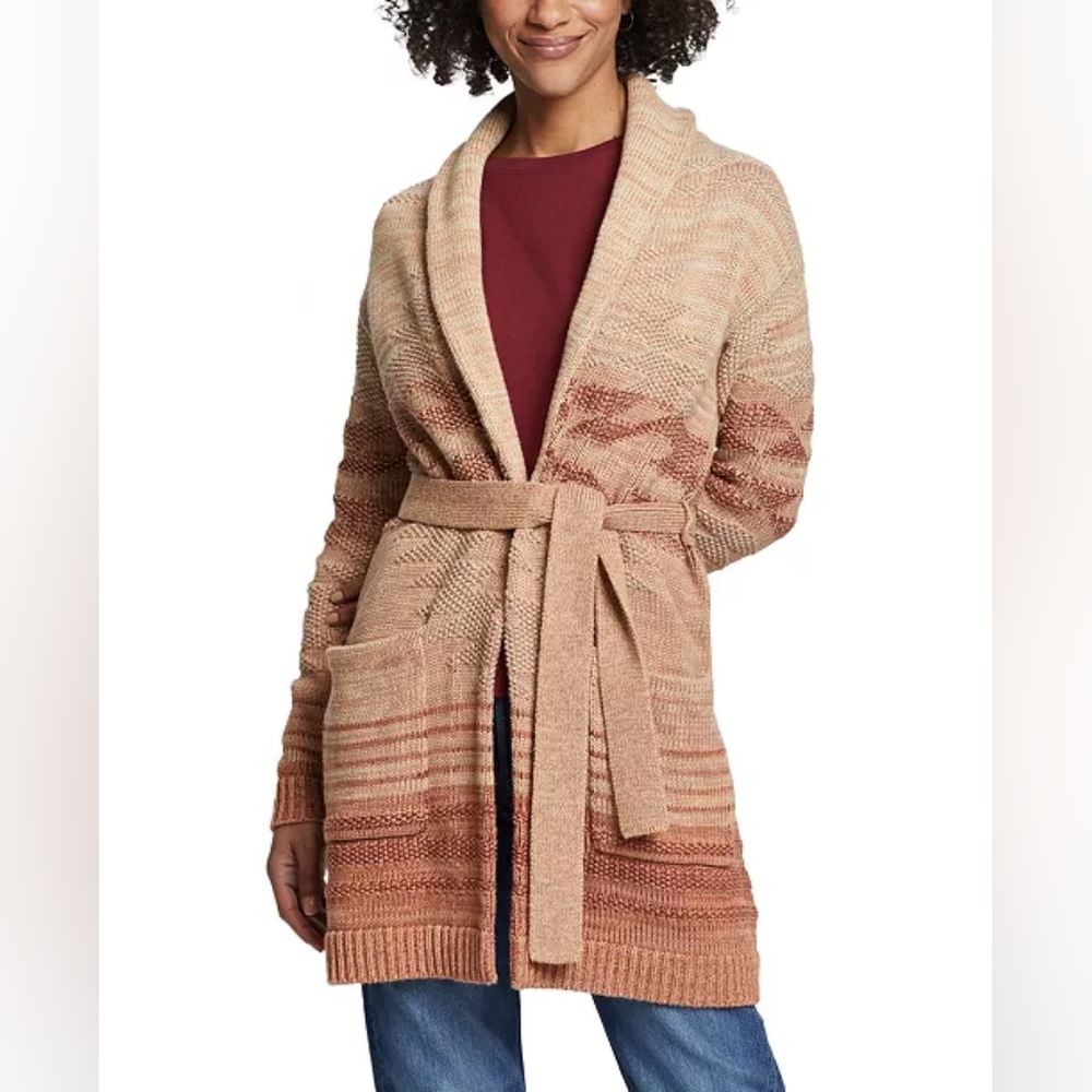 Free People x Pendleton Monterey Belted Cardigan NWT XS - Picture 2 of 13